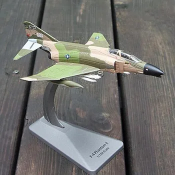 1/144 мащаба на F-4C Камуфляжный цвят, военни класически модели на самолети, играчки за възрастни и деца, играчки за показване, колекция от подаръци