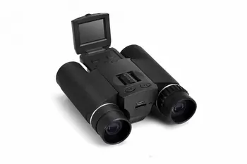 1,5-инчов TFT екран 10x25 Цифров фотоапарат Бинокъла на телескопа, видео и фото мерник за нощно виждане