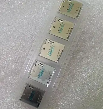 100 бр./лот Оригинален нов конектор за четене сим-карти модул на притежателя на контакти за Motorola Droid Razr XT912 XT910 XT890