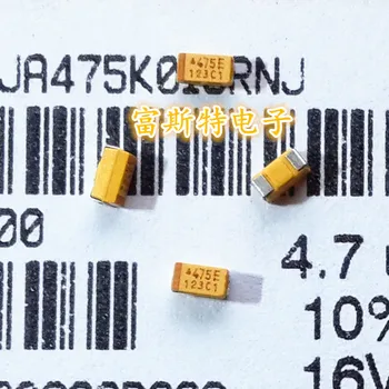 100 бр./лот чип Тантал кондензатори 4,7 icf 25 В 475E A Тип 3216/1206 полярни кондензатори