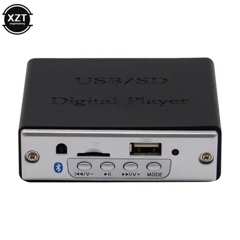 12 В MP3 Декодер Платка Модул за Декодиране на Bluetooth-compa WAV U диск TF Карта USB/SD Цифров Плеър на Аудио Такса С Дистанционно Управление
