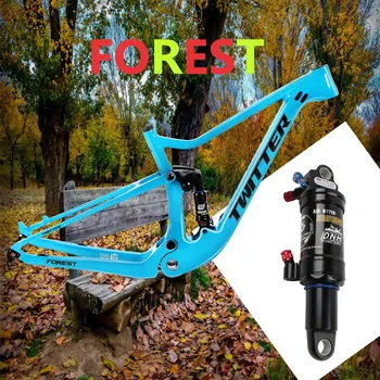 2023 TWITTER FOREST 27,5/29inch bucket type12*148mm AM Внедорожная мека хвостовая карбоновая рамка за планински велосипеди с пълно окачване