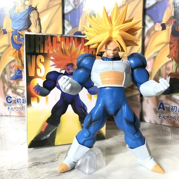 25 см Dragon Ball Аниме Мускулна Форма на Супер Сайян Мъжки Шорти За Къпане PVC Фигурка Модел Играчки За Деца, Подарък