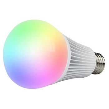 850LM FUT012 E27 9 W RGB + CCT Led Лампа за Прожектор ac 110-220 В Умна лампа за помещения Може да пълноцветен Wifi/Voice/2.4 Ghz дистанционно управление