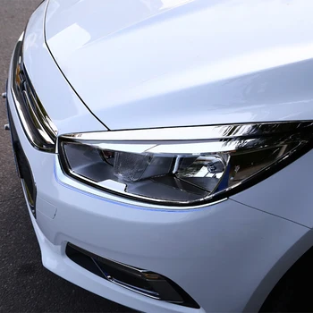 ABS Хром за Chevrolet Cruze 2015, аксесоари за стайлинг на автомобили, капак фарове, тампон на капака