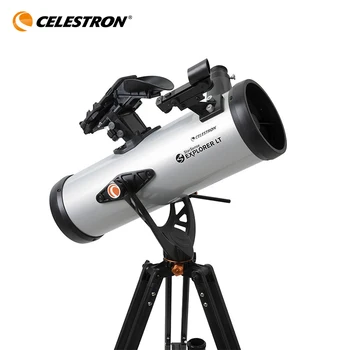 Celestron Starsense Explorer lt 114az рефлектор астрономически телескоп с държач за телефон за деца на студенти