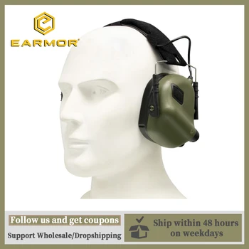 EARMOR Тактическа Слушалки М31 MOD3 Слушалките С Шумопотискане Военни Слушалки За защита От шум При Стрелба NRR 22dB