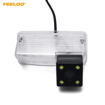 FEELDO 1 бр. Автомобилна Камера за обратно виждане и led подсветка за Toyota Corolla E120/E130/Reiz (10 ~ 12)/Vios (03 ~ 08) Парковочная Камера за задно виждане