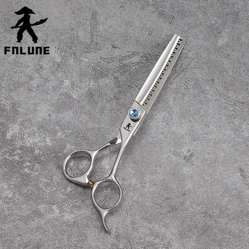 FnLune Vg-10 професионални фризьорски ножици фризьорски аксесоари, прическа филировочные фризьорски ножици инструмент ножици с обратен зъб