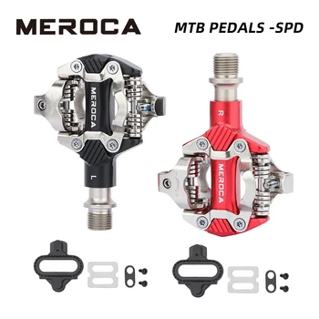 MEROCA Klick Pedale SPD-M540 Multifunktionale Aluminium Legierung Versiegelt Lager Für Bike Racing Self-locking Pedal Für МТБ