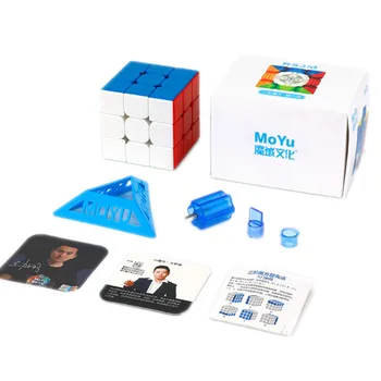 Moyu RS3M Магически Куб Магнитен moyu RS3 M UV 3x3x3 Cubo Magico RS3M 3x3 Магнитен Куб SpeederCube Играчки-Пъзели за Деца