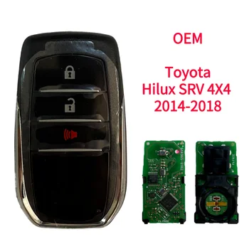 OEM за Toyota Hilux SRV 4X4 2014-2018 Интелигентен ключ Автентичен 3 Бутона Умно Дистанционно Ключ 312/314 Mhz 433 Mhz ID H BM1EW BM1ET
