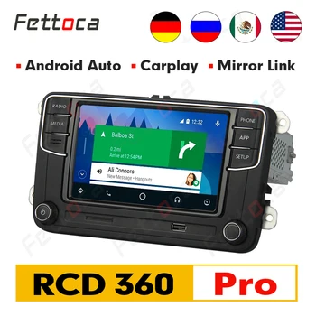 RCD360 Pro Автомобилното Радио Android Авто Стерео Carplay Автомобилна Мултимедийна Главното Устройство За Volkswagen Golf 5 Golf 6 Jetta, Passat B6 B7 CC Polo