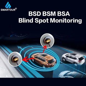 Smartour БСМ BSD Автомобилна Система за Мониторинг на слепи зони 12 В Система за Откриване на Радар Ултразвуков Сензор Асистент С Функция за подпомагане При движение на Заден ход
