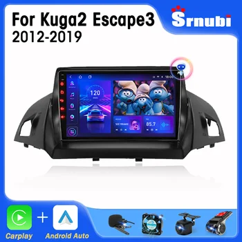 Srnubi 2 Din Android 11 Радиото в автомобила На Ford C-MAX, Kuga 2 Escape 3 2012-2019 Мултимедиен Плейър GPS Навигация Carplay Главното Устройство