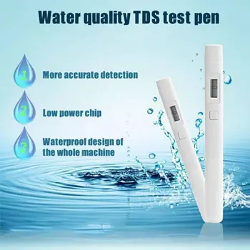 TDS Метър Тестер за Качеството на водите чистота Джобно откриване на ЕО SOO-1 тест Умен измерител на Цифров анализатор на качеството на водата Бързо