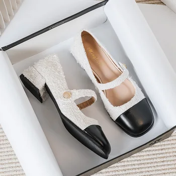 TOPHQWS/ Дамски Обувки Mary Janes; Колекция 2023 г.; Обувки в стил Лолита 
