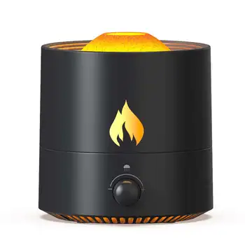USB led лампа във формата на медузи мъгливо овлажнител за въздух Ултразвуков ароматни дифузер за пламъка