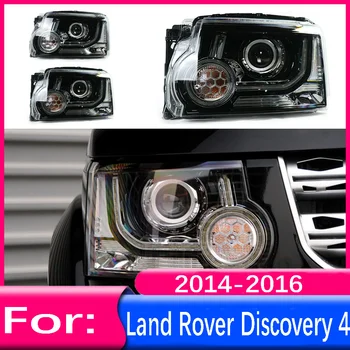 Авто Лампа В Събирането на Led Фаровете и Предната Фар За Land Rover Discovery 4 LR4 2014 2015 2016 LR052387 LR052388