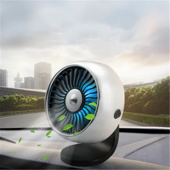 Автомобилен USB мини безшумен вентилатор, охладител за Преносим вентилатор за охлаждане на въздуха да Използвате настолен офис фен на тристепенна скорост на вятъра автомобилни аксесоари