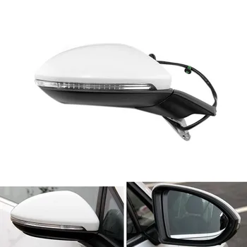 Автомобилно електрическо складное огледалото за обратно виждане в събирането на Огледало с нагревател и осветление за Golf 7 MK7 2014-2016 5GG 857 507 a в дясно