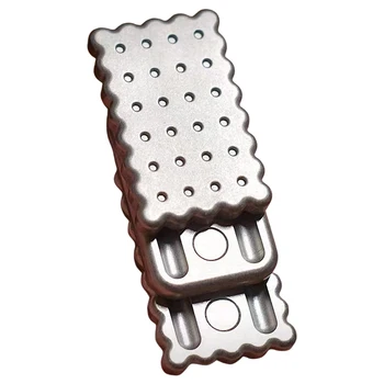 Бисквити притискателния оригинален метален клапан монета декомпрессионная EDC играчки за пръсти