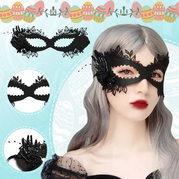 Дамски куха лейси маскарадная маска за лице, секси cosplay, подпори за абитуриентски костюм, маскарадная маска за нощен клуб, маска за очи