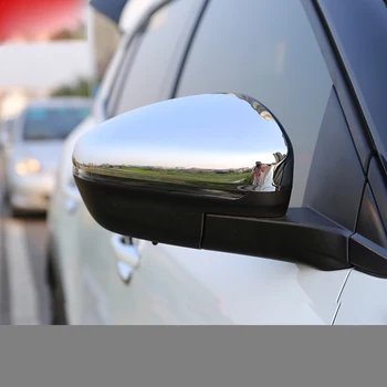 Декоративна капачка огледало за обратно виждане от хромированного ABS пластмаса за CITROEN C5 Aircross 2017 2018 2019 Автомобилен детектор за подреждане