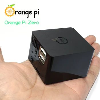 Защитен калъф от ABS-пластмаса Orange Pi Black: който е подходящ за Orange Pi Zero с борда на разширяване, не е подходящ за Zero Plus2