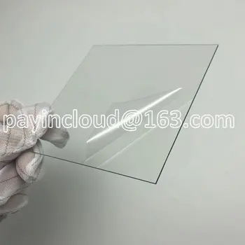 Индивидуално проводящее стъкло ITO, проводящее стъкло FTO, проводящее стъкло АЗО, стъкло индивидуален размер, лист, за да слънчева электрохимического офорт