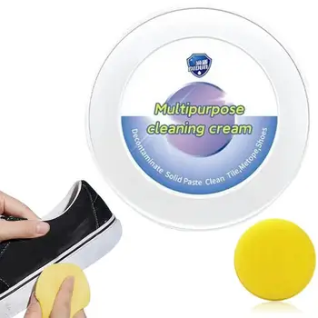 Крем за премахване на петна Многофункционално почистващо средство за отстраняване на петна и изсветляване за обувки, крем за отстраняване на петна, за обувки, дрехи и