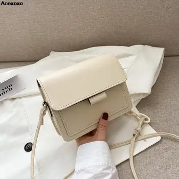 Нова малка чанта, нова тенденция, модни ежедневна чанта през рамото си в ретро стил