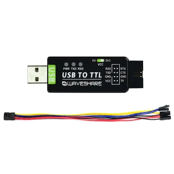 Промишлен конвертор USB в TTL Оригинален чип FT232RL На борда 3 led индикатора Верига Конвертор Поддръжка на няколко устройства на Системата