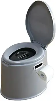 Пътен тоалетна за къмпинг и туризъм (тоалетна с калъф) Принадлежности за къмпинг Ключодържател преносим Мини писоар-въздушна помпа за надуваем матрак cam
