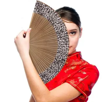 Сгъваеми фен от ръчно изработени копринени тъкани, ръчно вентилатора с пискюл, китайски японски реколта копринени вентилатора за сватбен cosplay, подарък стена