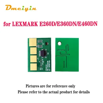 Чип цветен тонер касета E260A11/E360H11/E460X11 BK за Lexmark E260D/E360DN/E460DN