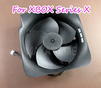10 бр За XBOX Серия X Охлаждащ Вентилатор с 5 Остриета 4-Пинов Охладител Охладител Вътрешен вентилатор Fan Охлаждане за Гейминг контролер за XBOX X Серия