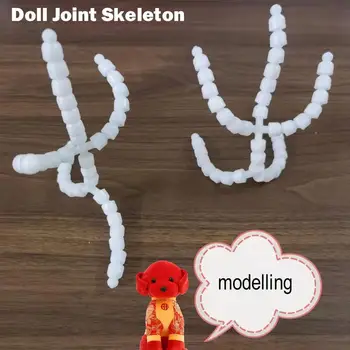 15 см 20 см, шарнирный скелет за кукли, звукова или тиха версия, шарнирная плюшен играчка, кукла 