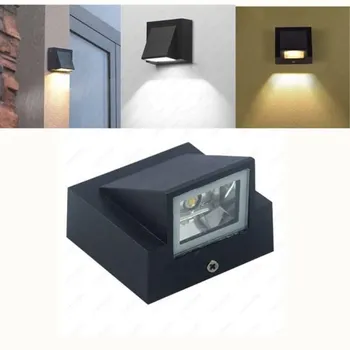 5 W 10 W Модерен прост творчески външен водоустойчив, с монтиран на стената лампа LED външни лампи за вътрешния двор лампа за врата и балкон градинска лампа