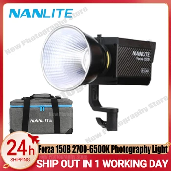 Nanlite Forza 150B 150 W Led Осветление За фотография два тона 2700-6500 За Професионален Външен Монолайт COB Light Светкавица Стробоскопическая Лампа