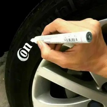 Дръжка за етикетиране на автомобилните гуми Водоустойчив перманентная боя Маркерная дръжка за автомобилни гумени гуми 11 цвята P9D9
