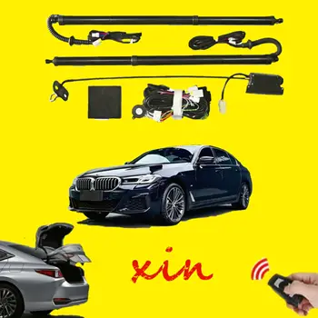 Електрическа задна врата за BMW серия 5 2018 + автоматично багажника, интелигентни електрически изкачване задната врата, интелигентен изкачване на портата, автомобилни аксесоари