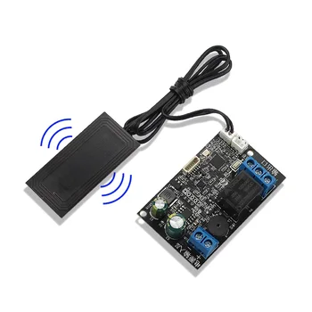 Заплащане на пръстови отпечатъци IC карта DIY релеен модул 13,56 Mhz контрол на достъп безконтактен карта контролер DC12-24V мобилен телефон NFC управление