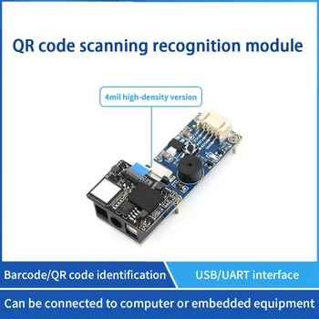Модул баркод скенер Waveshare (B) да Поддържа модул за идентификация на сканиране на баркодове и QR код с висока плътност с резолюция 4 Mils 640X480