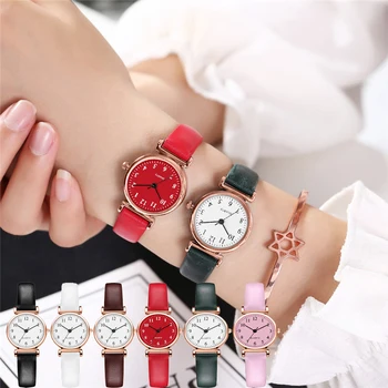 Усъвършенстван Дизайн Дамски Часовници на Модни Дамски Часовници от Топ Цифрови Минималистичные Ръчен Часовник Луксозни Дамски Кварцов часовник Relogio feminino